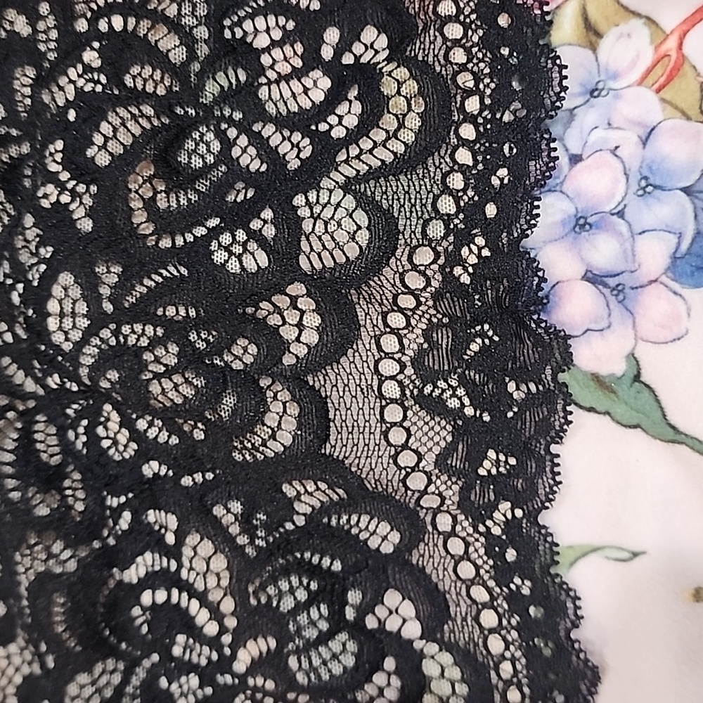 TORRID - Bralettes, Floral Black Lace, Bundle of Three - Picture 7 of 12